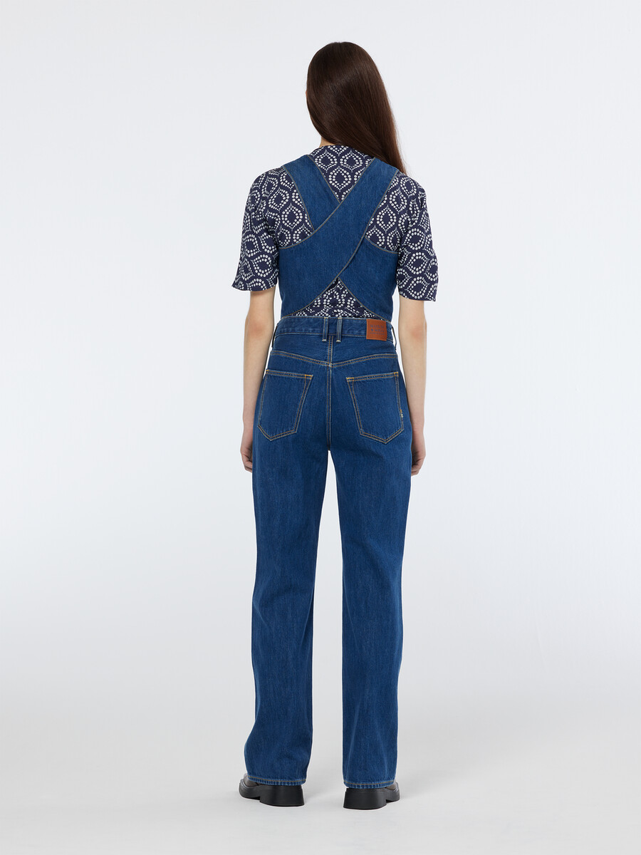 gilet in denim aderente city fresh