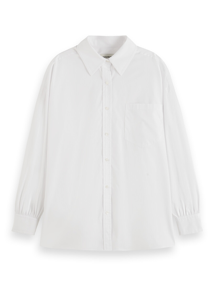 essentials — camicia in popeline girlfriend