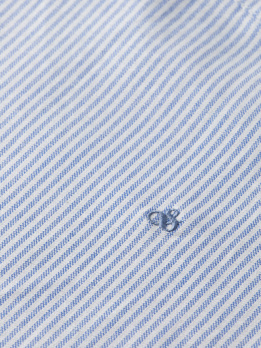 essentials — camicia oxford a righe da ragazza
