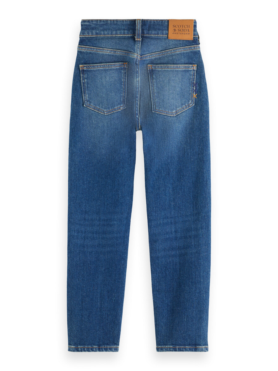 jeans dean loose tapered da ragazzo blu classico