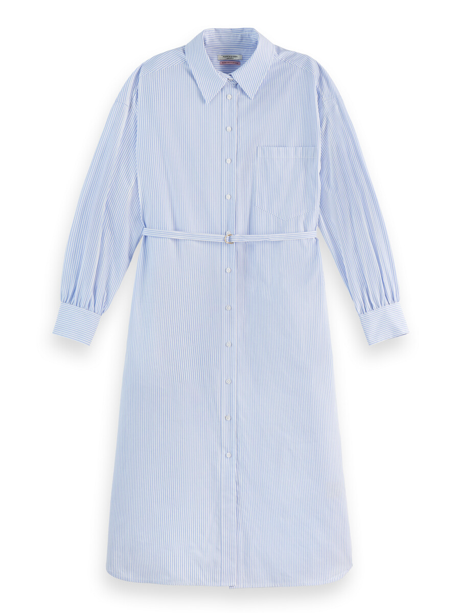essentials — abito camicia in popeline