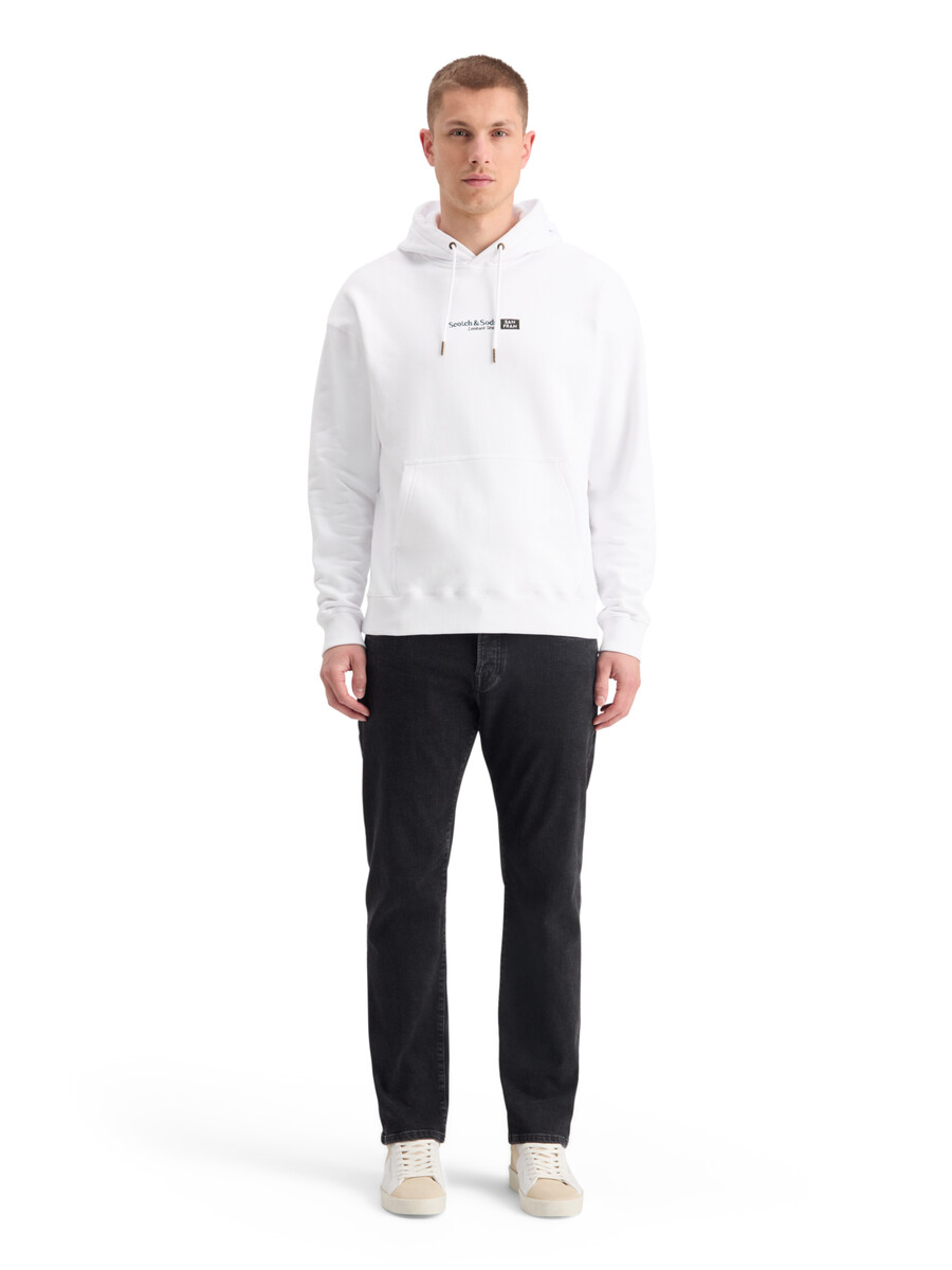 felpa con cappuccio san francisco relaxed fit