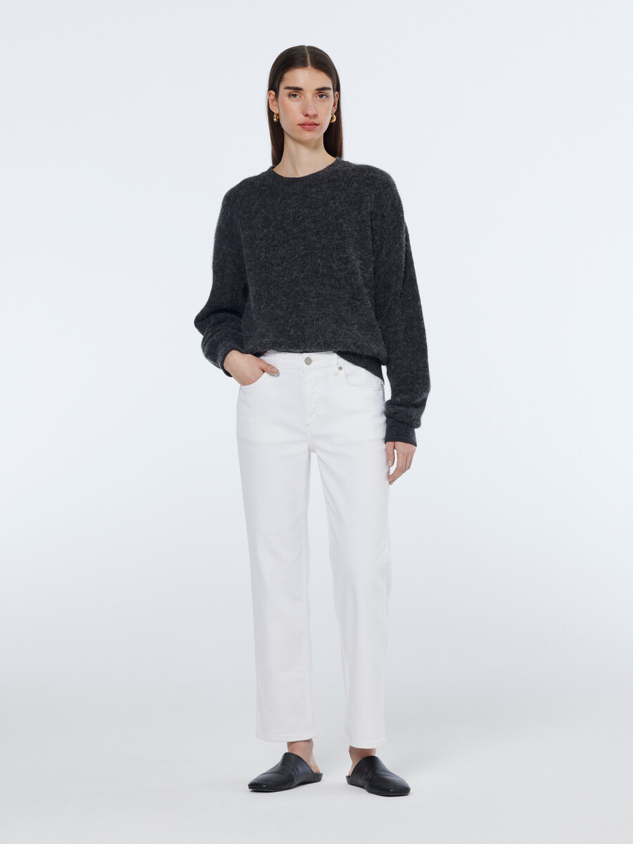 essentials — jeans sky straight bianco freddo
