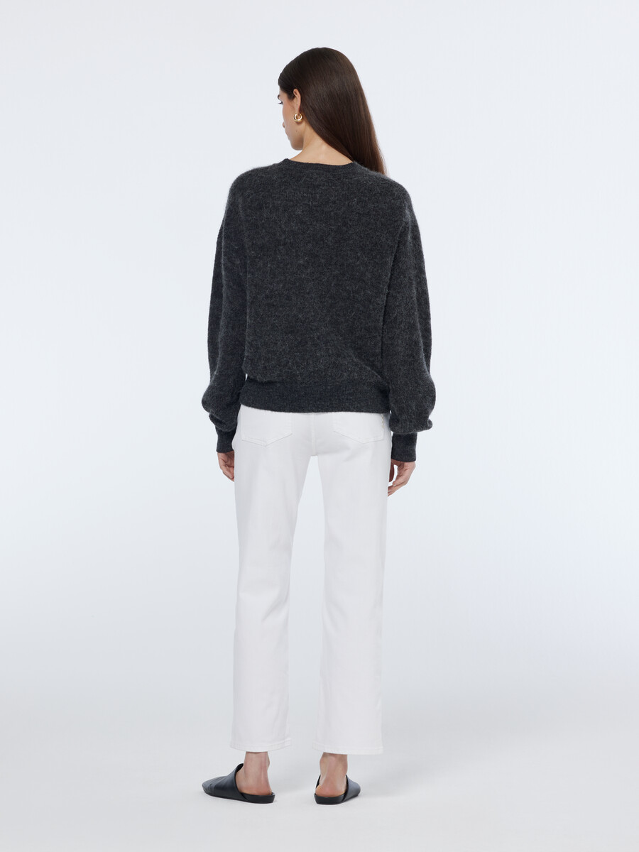 essentials — jeans sky straight bianco freddo