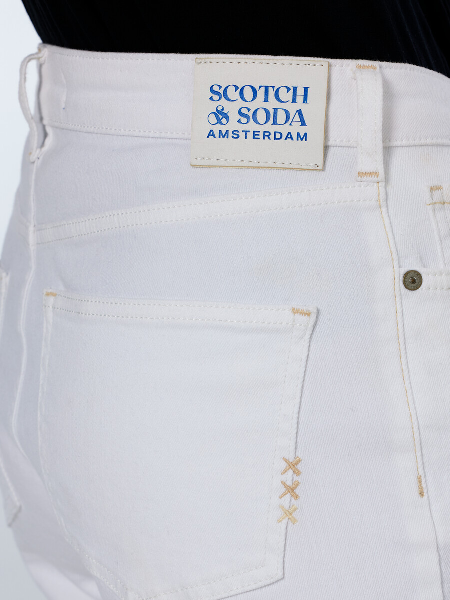 essentials — jeans sky straight bianco freddo