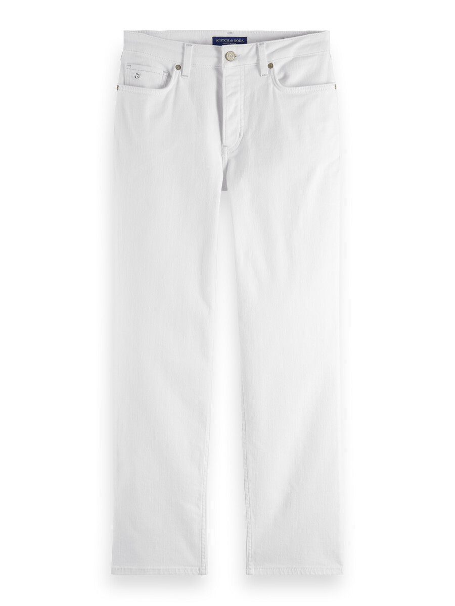 essentials — jeans sky straight bianco freddo