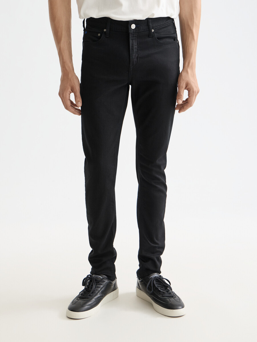 essentials — jeans skinny skim stay black