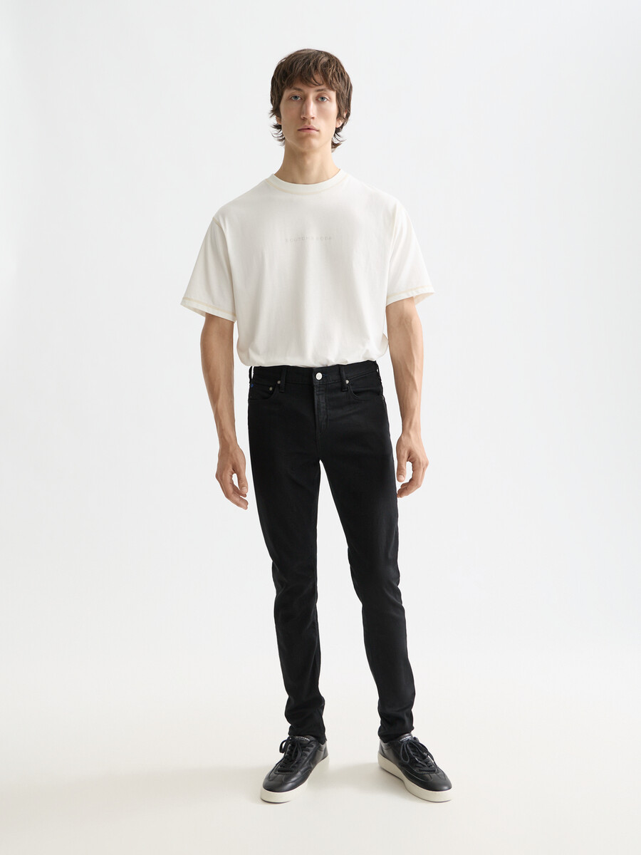 essentials — jeans skinny skim stay black