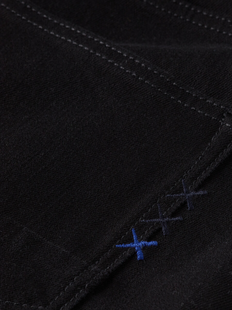 essentials — jeans skinny skim stay black