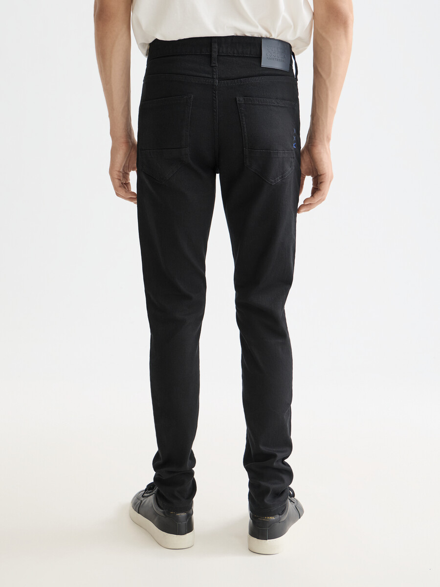 essentials — jeans skinny skim stay black