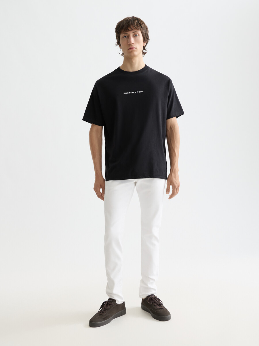 core - jeans ralston regular slim bianco freddo