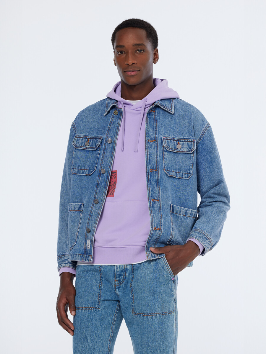 giacca in denim chore lakehouse