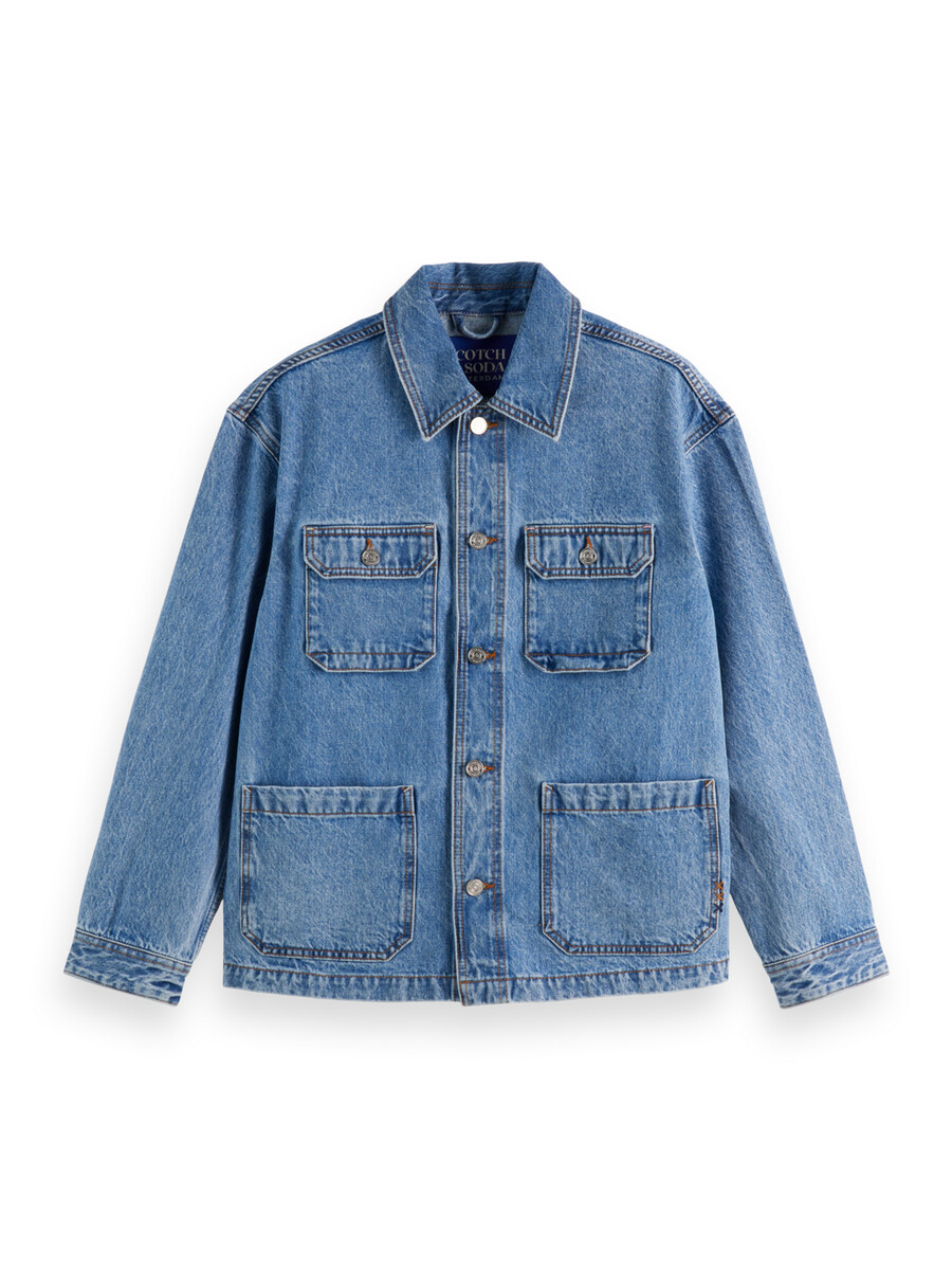 giacca in denim chore lakehouse