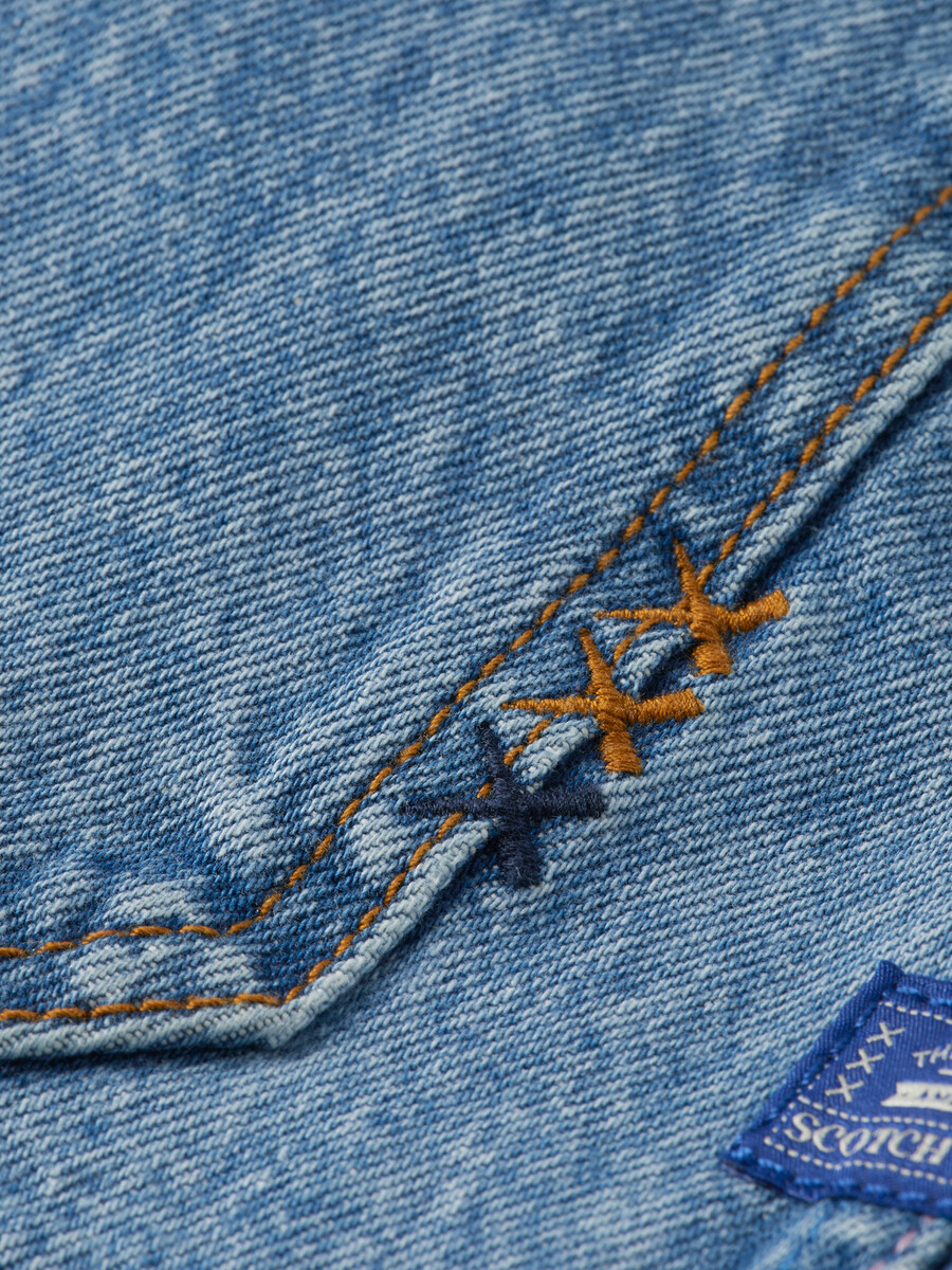 giacca in denim chore lakehouse