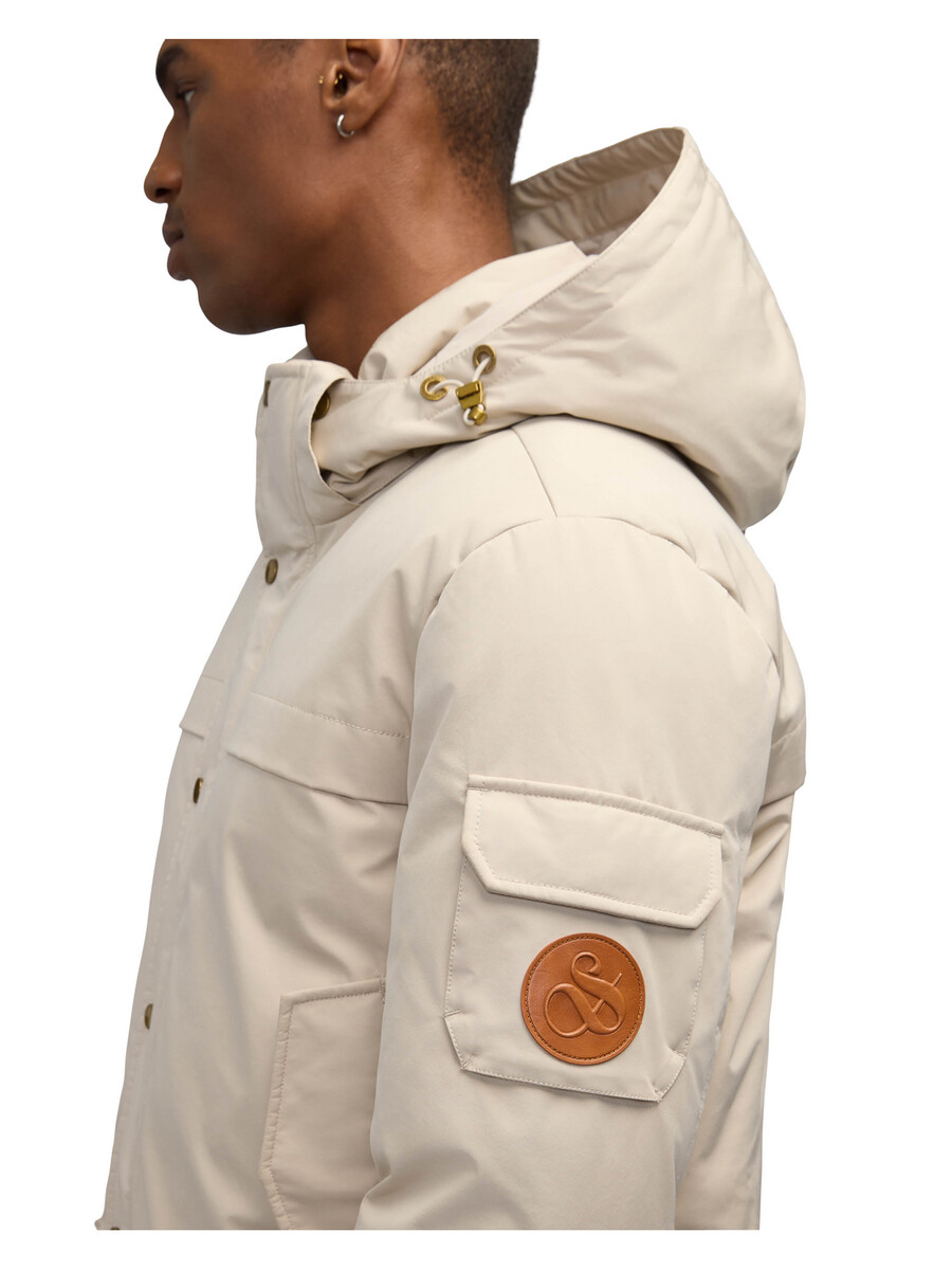 parka edgar con cappuccio rimovibile
