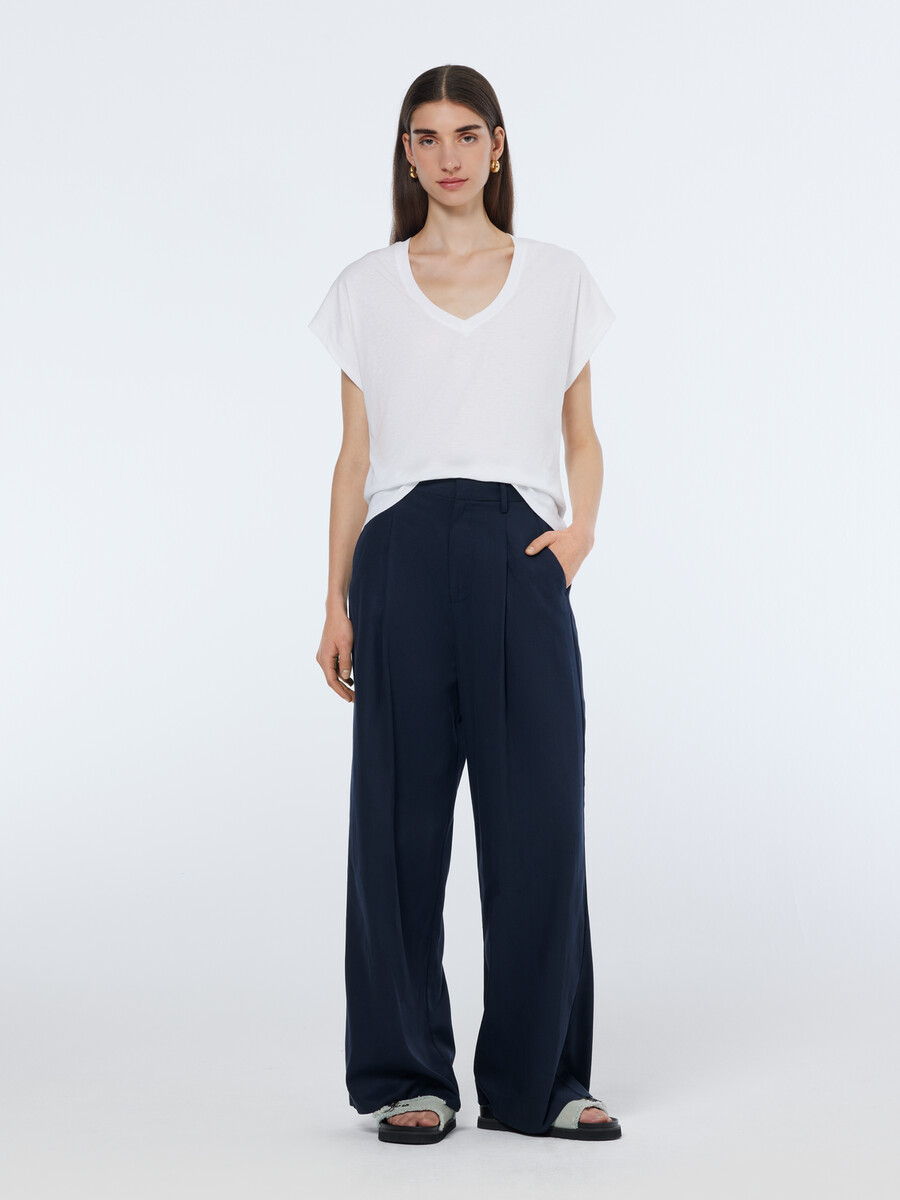essentials — pantaloni chino rosa