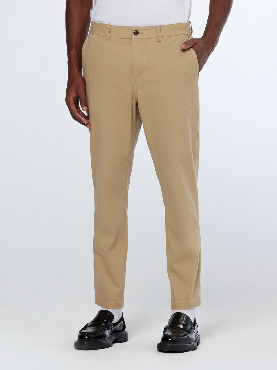 essentials — chino in twill misto cotone drift