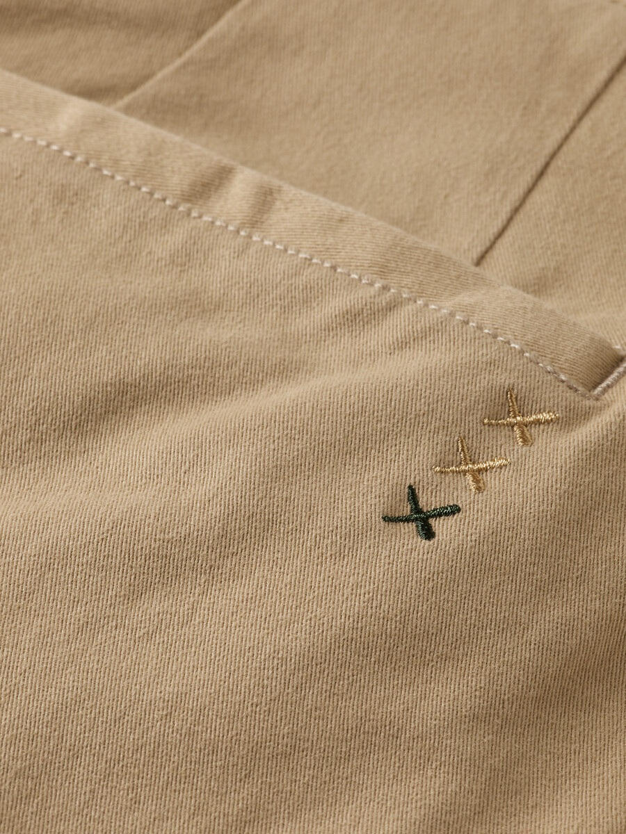 essentials — chino in twill misto cotone drift
