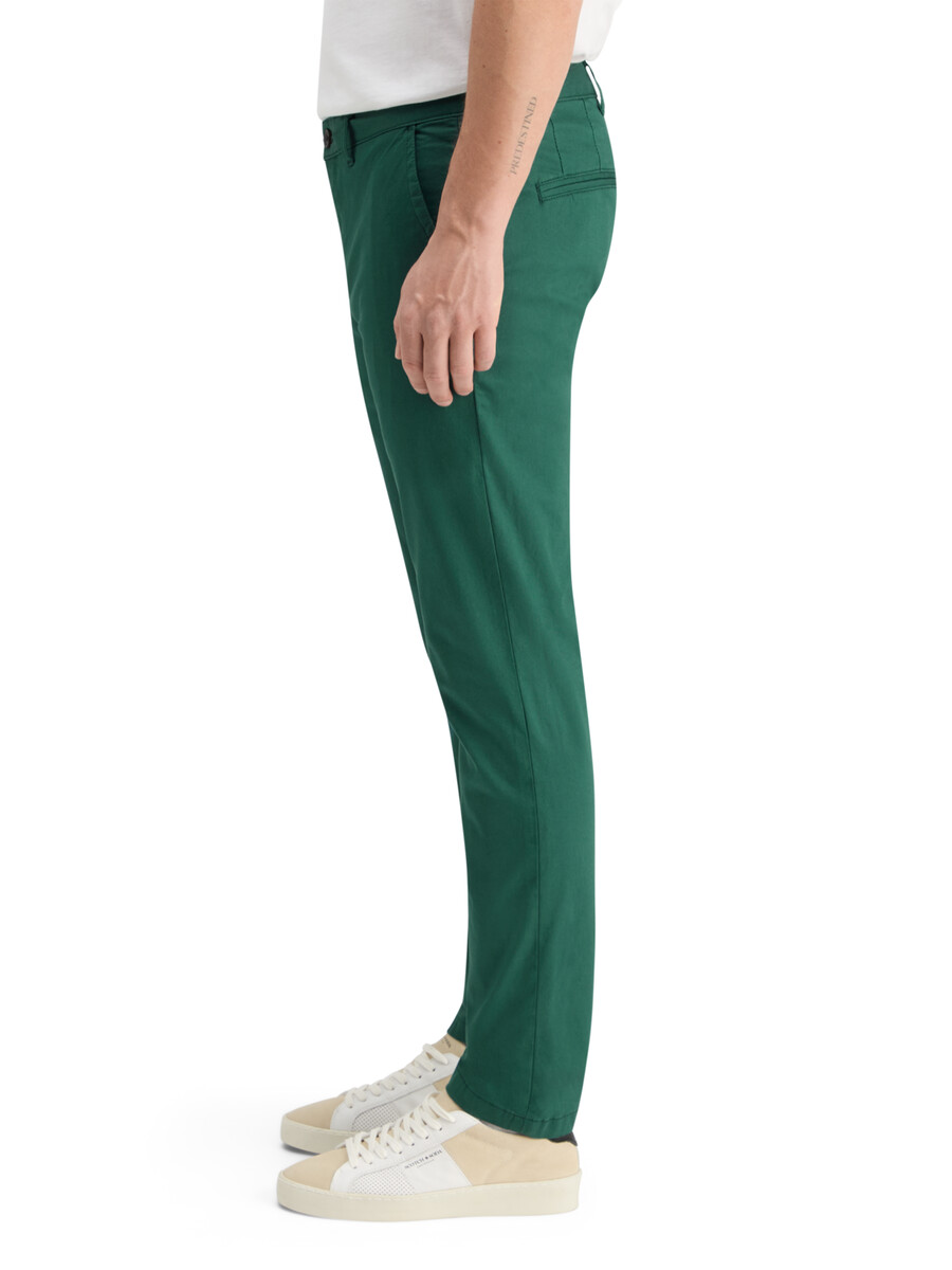 essentials - chino in twill di cotone elasticizzato mott