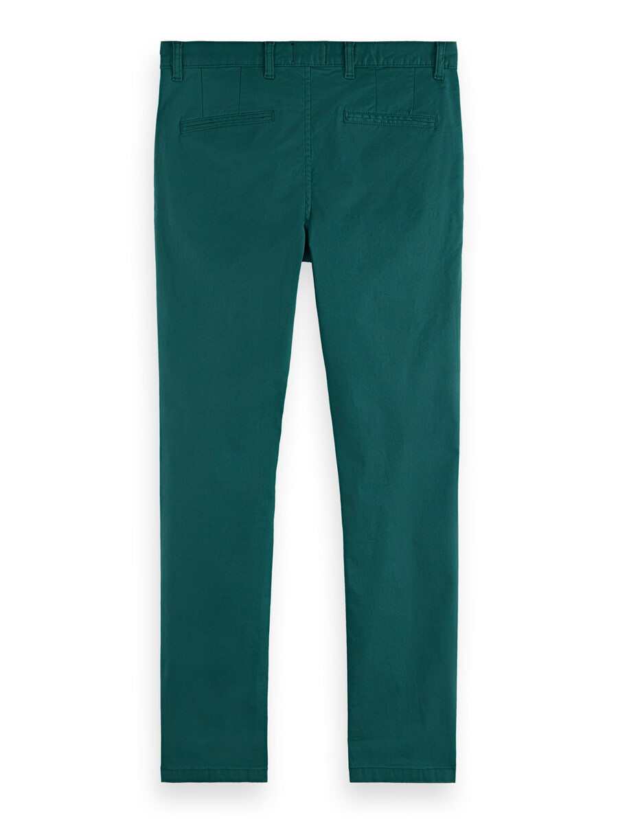 essentials - chino in twill di cotone elasticizzato mott