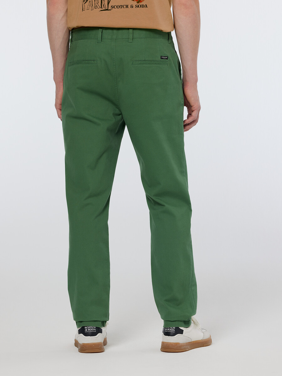 chino in misto cotone lavato stuart