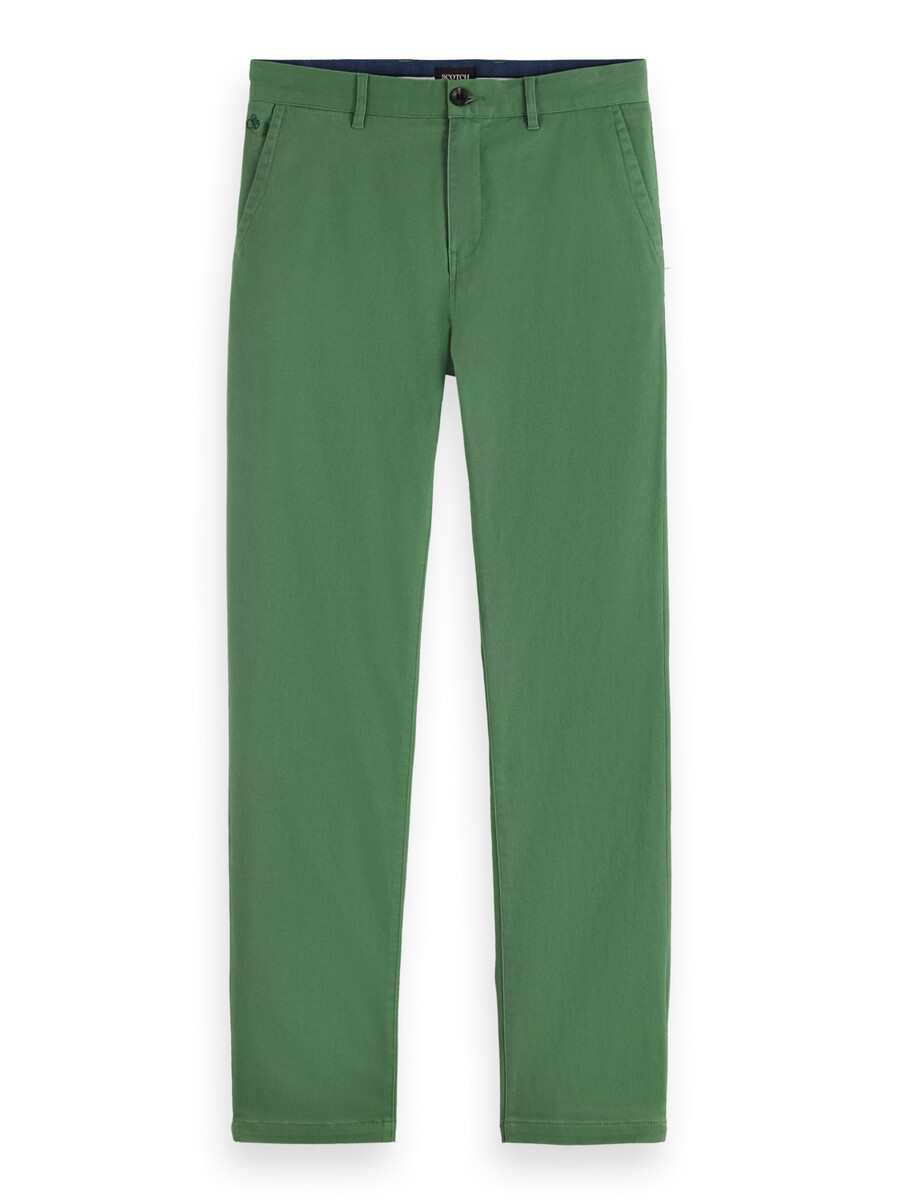 chino in misto cotone lavato stuart