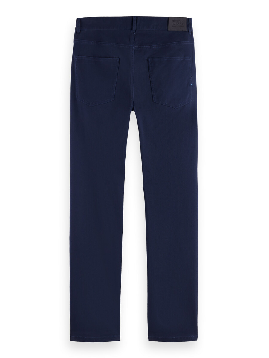 chino 5 tasche in misto cotone lavato ralston