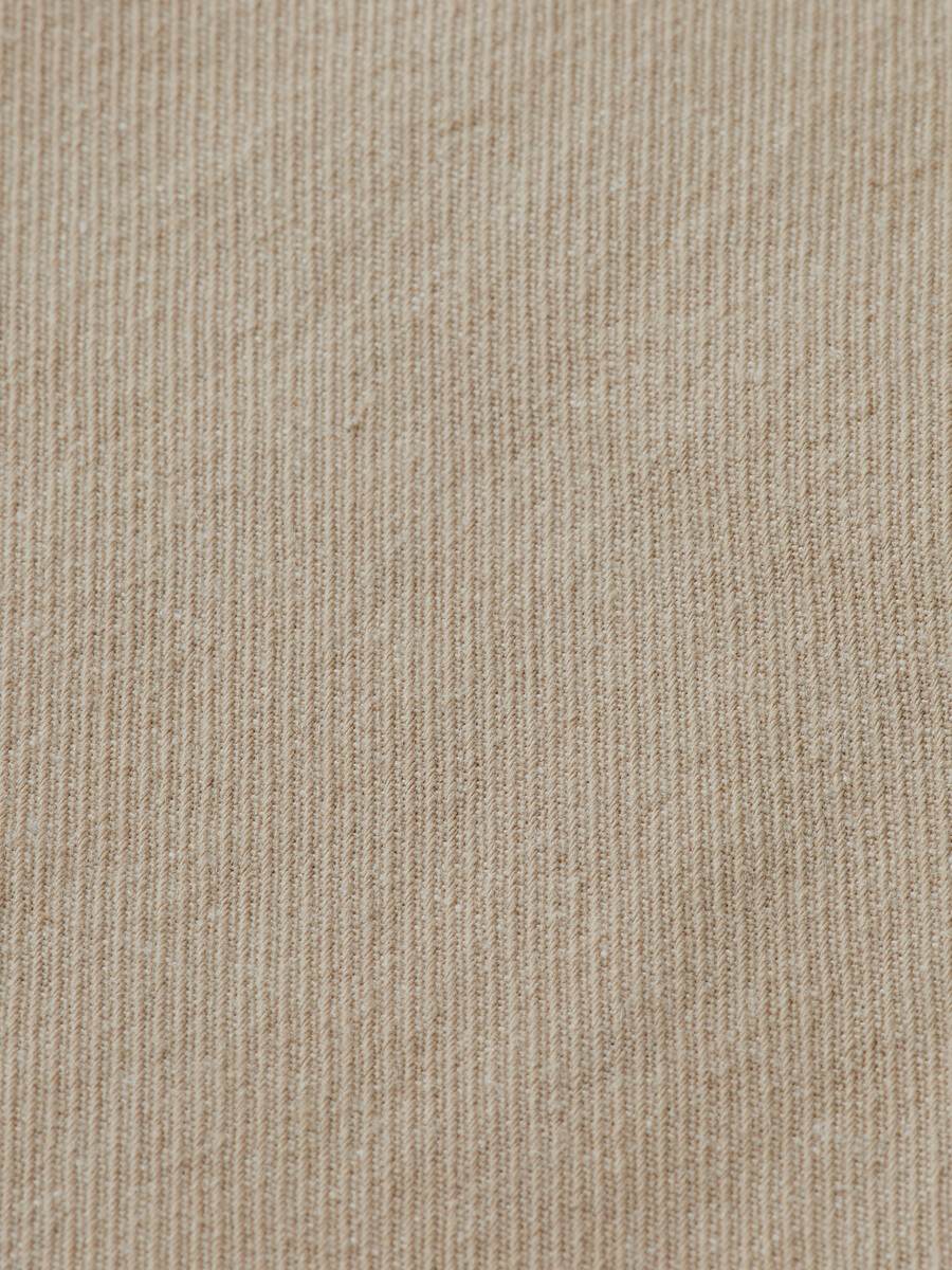 otis - chino in twill di cotone e lino dal taglio dritto e rilassato
