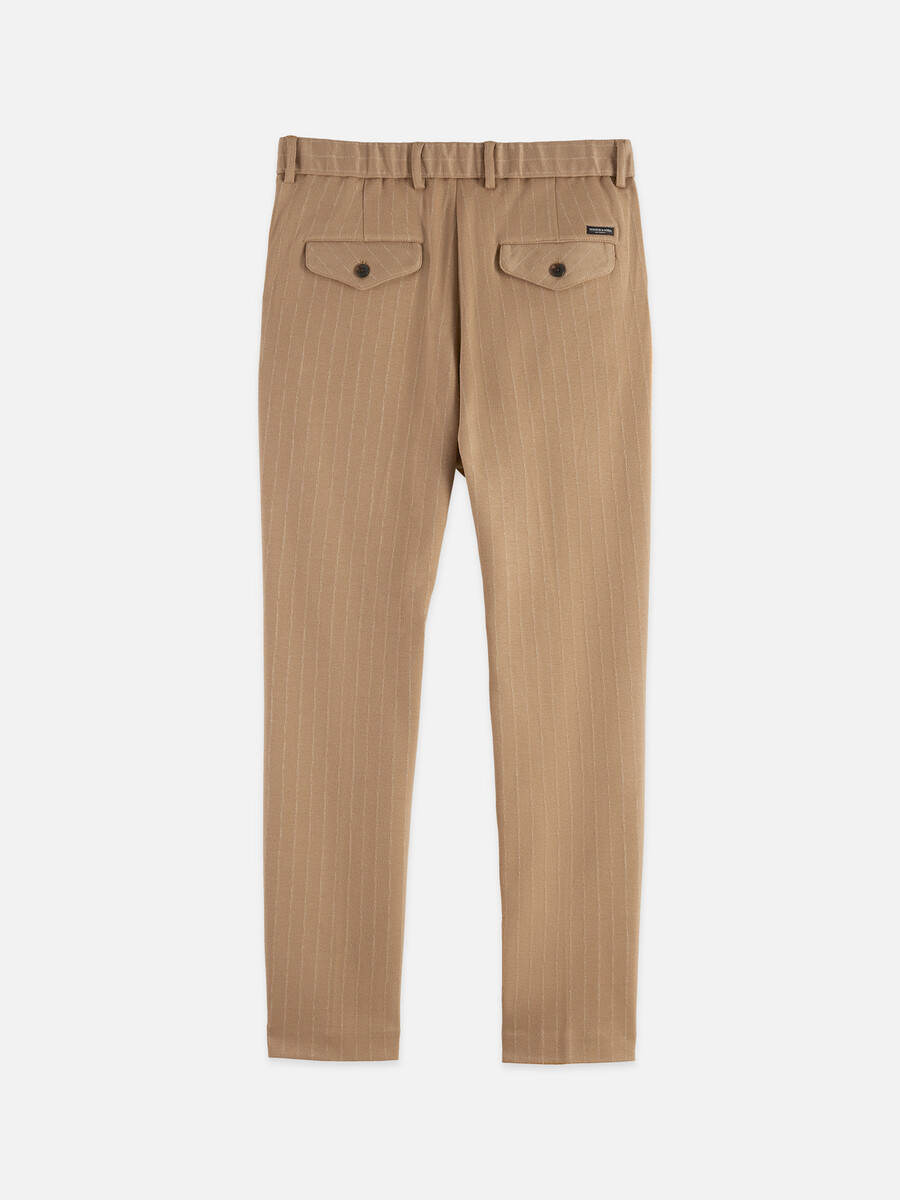 pantaloni da jogging affusolati in jersey tinto in filo finch tailored