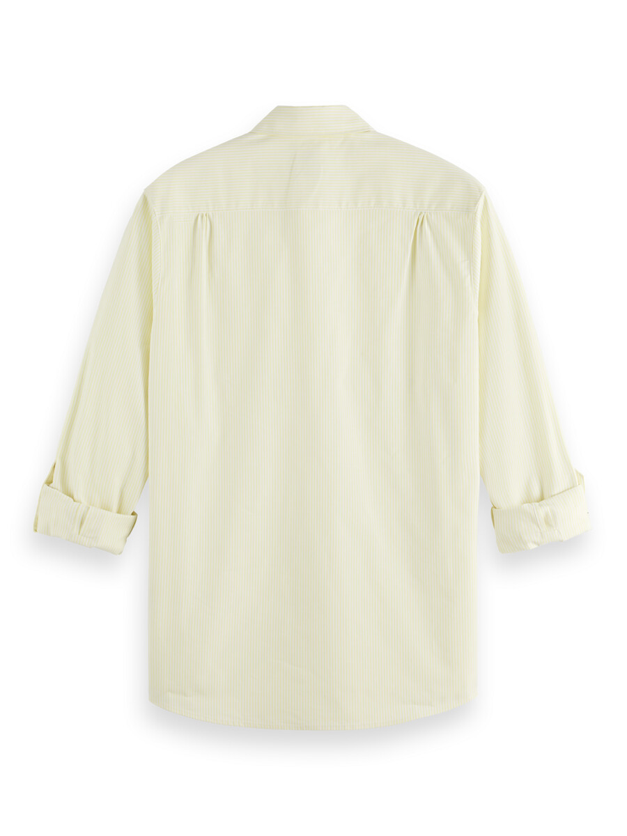 camicia oxford a righe vestibilità regolare