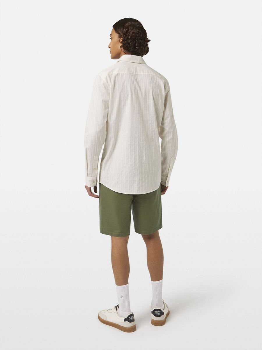 camicia dobby vestibilità regolare
