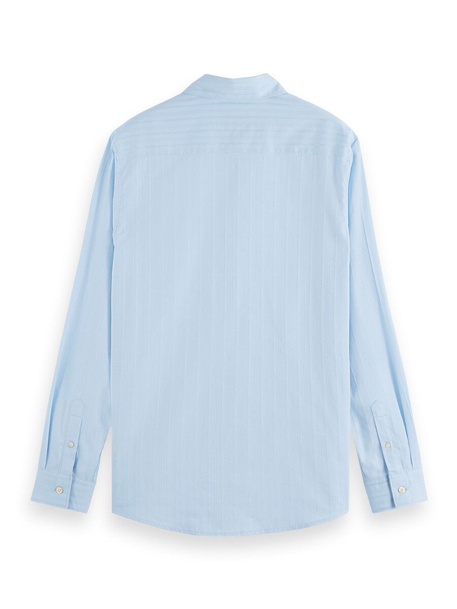 camicia dobby vestibilità regolare