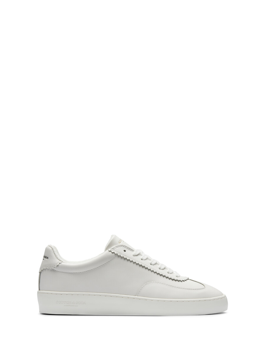 sneaker in pelle plakka