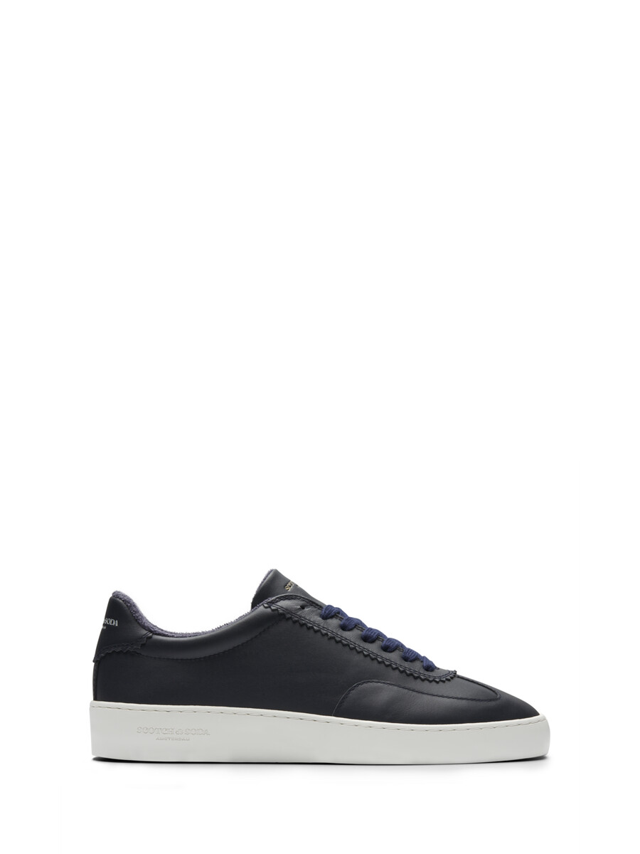 sneaker in pelle plakka