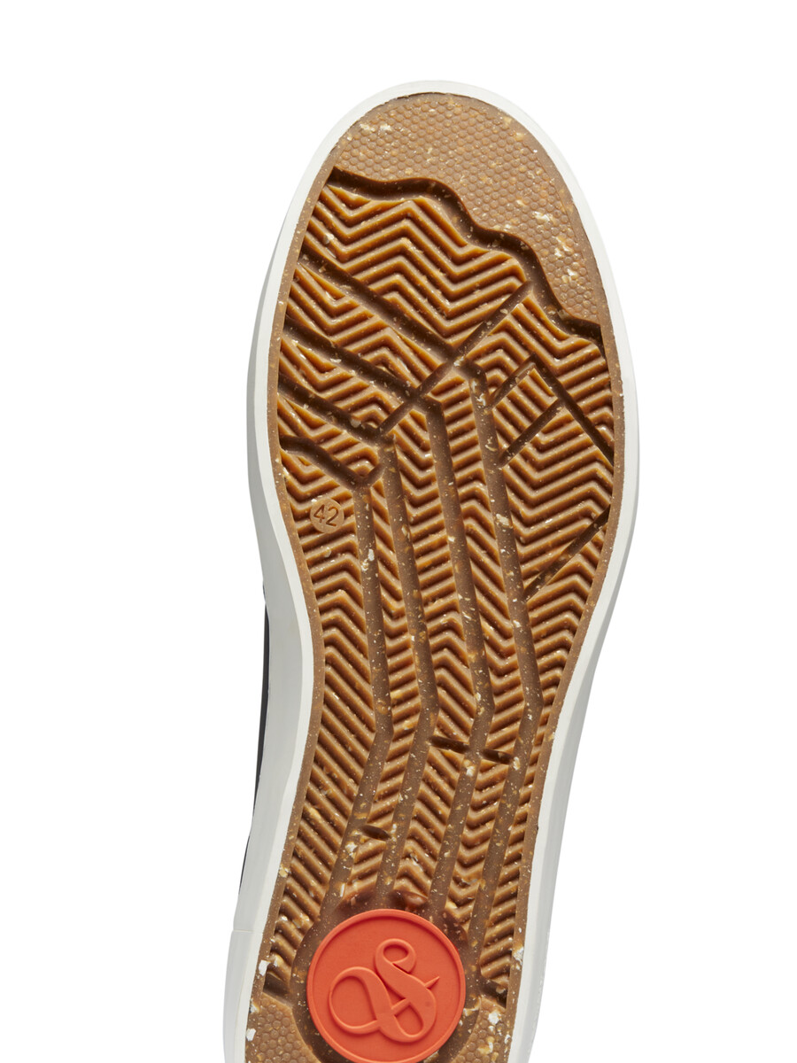 sneaker in pelle plakka