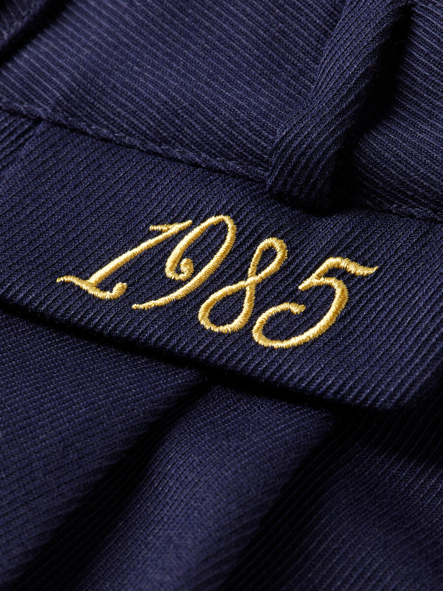 pantaloncini plissettati in twill di gabardine