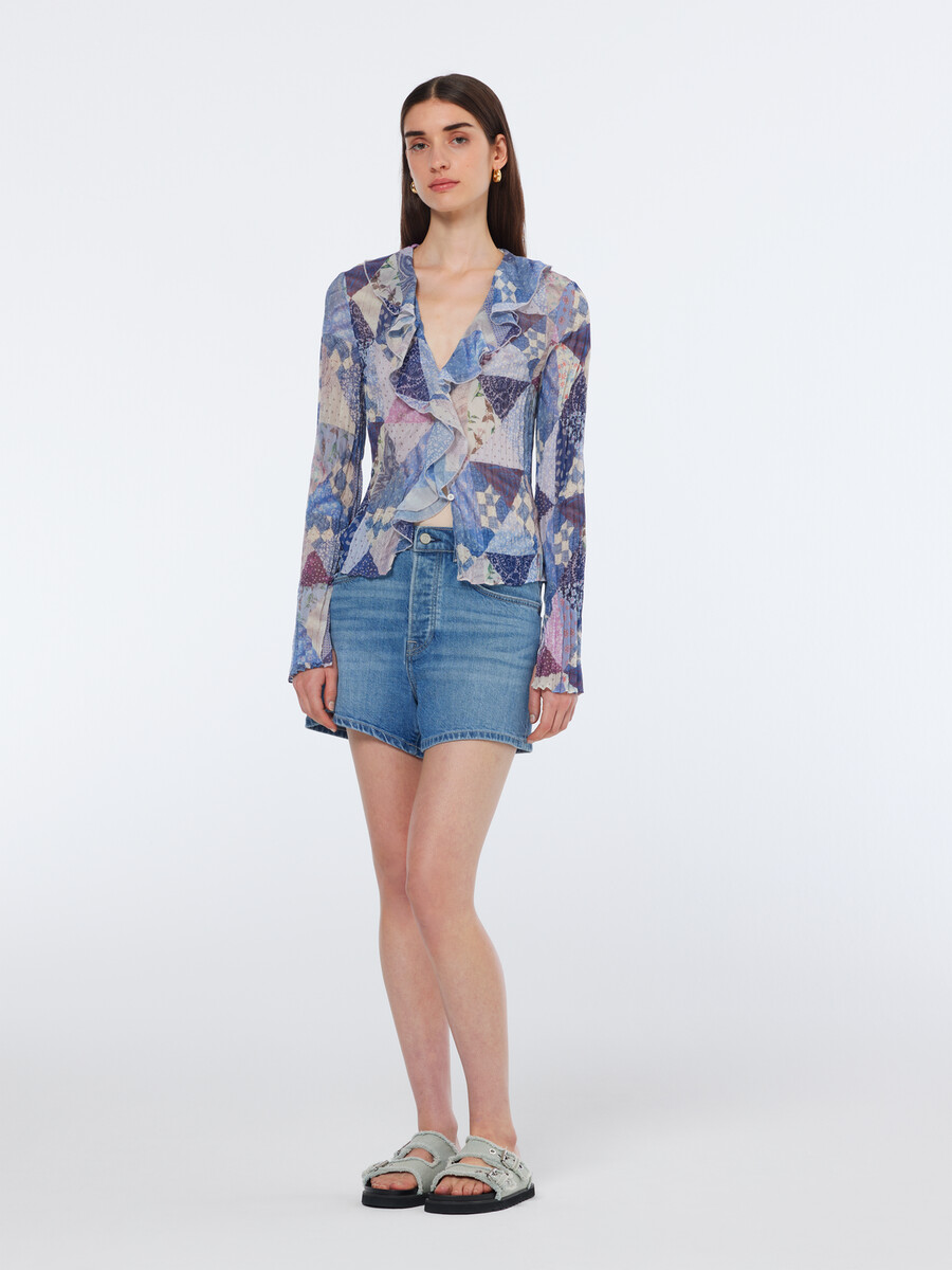 essentials — the ray denim short blue dream
