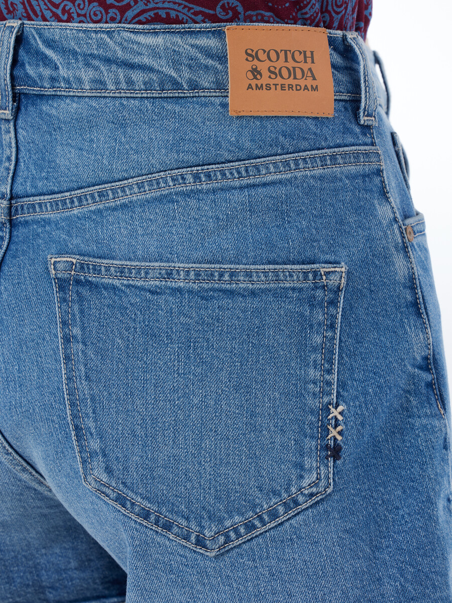 essentials — the ray denim short blue dream