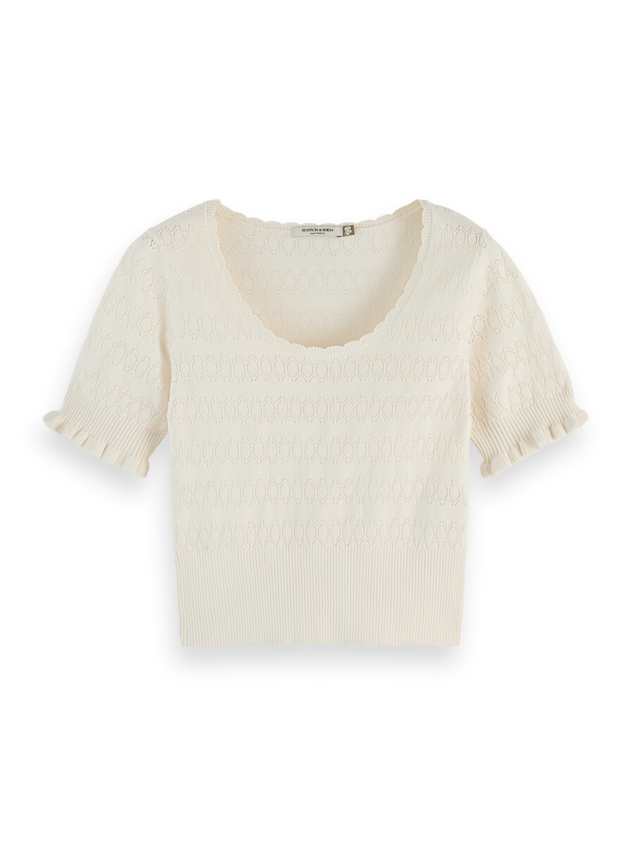 maglia a punto traforato