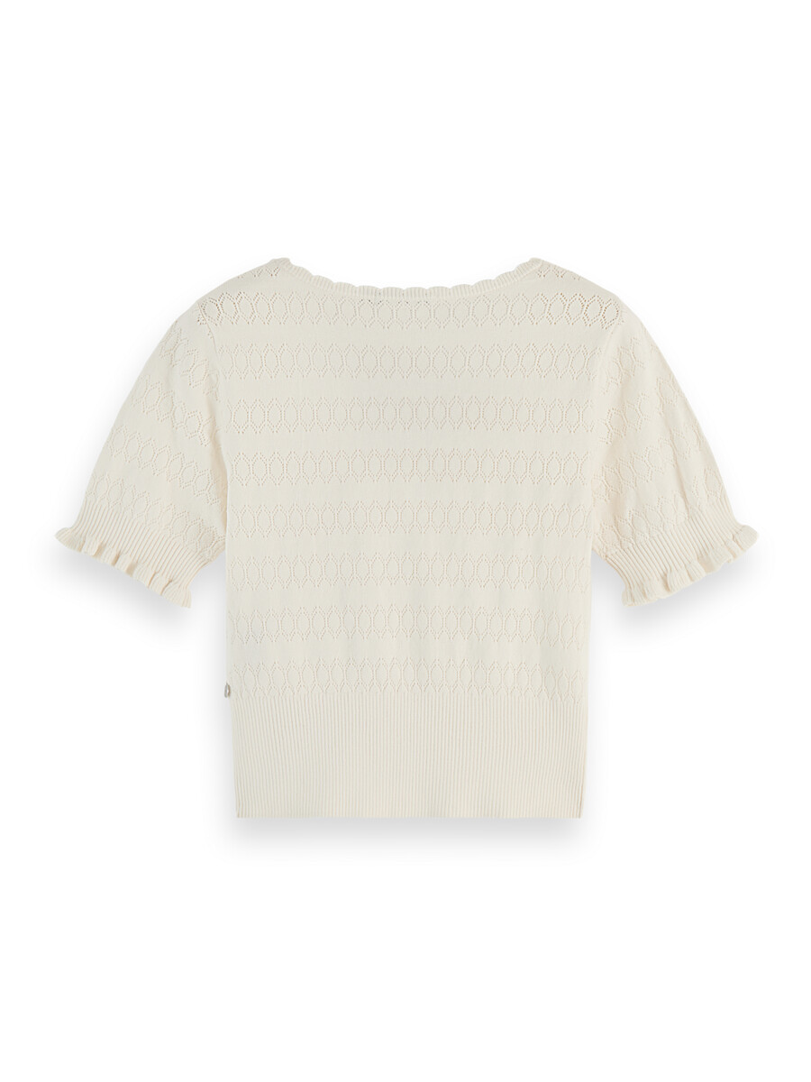 maglia a punto traforato