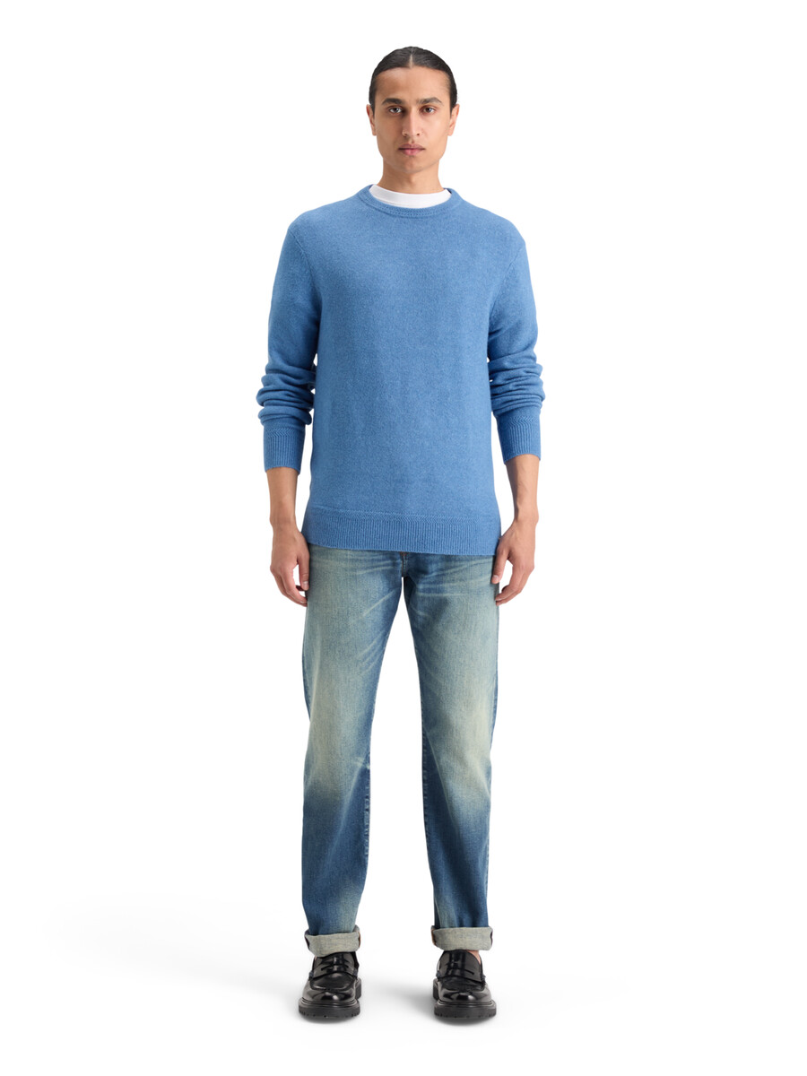 maglione morbido in maglia dalla vestibilità regolare