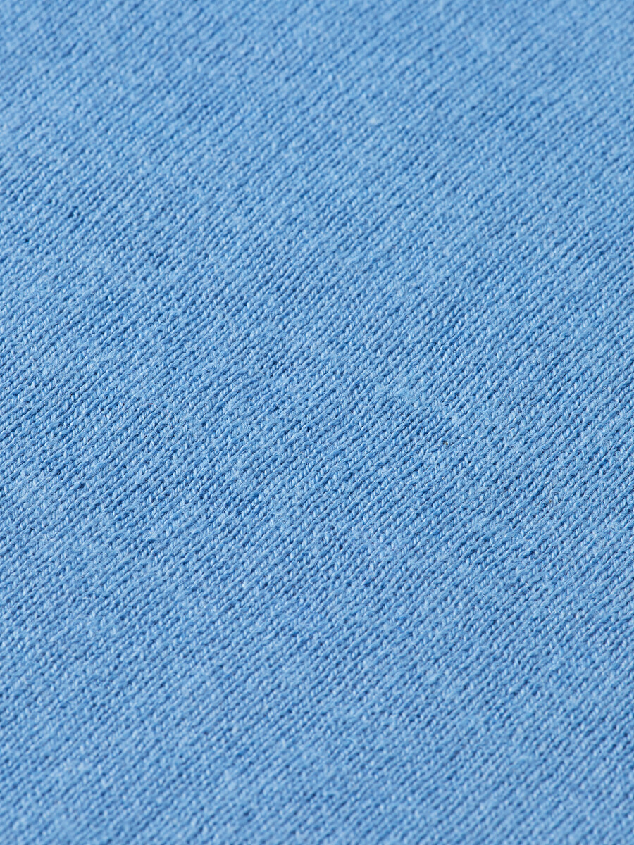 maglione girocollo regular fit in misto lino