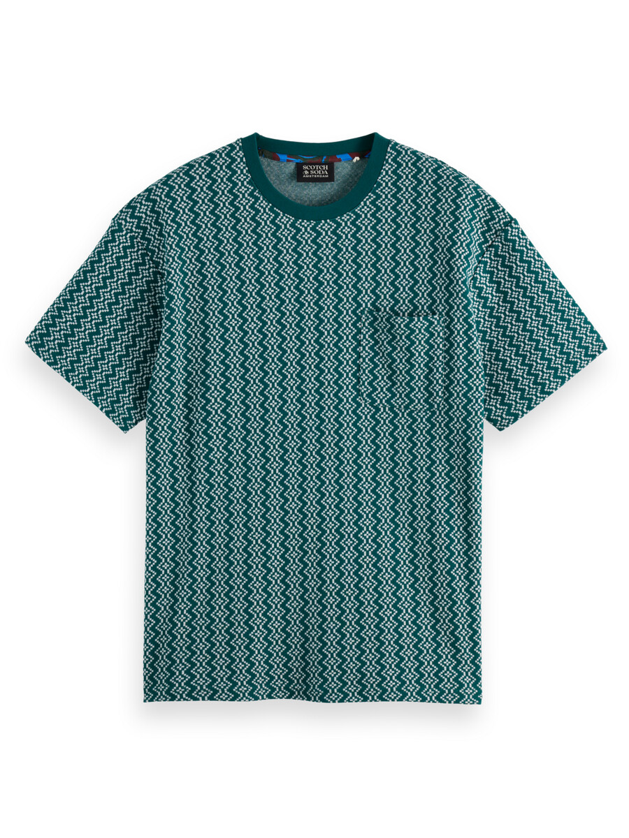 t-shirt jacquard relaxed fit