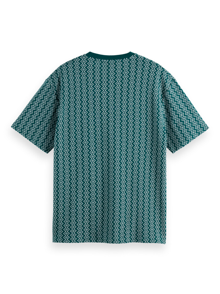 t-shirt jacquard relaxed fit
