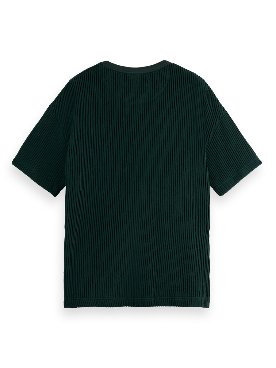 t-shirt strutturata vestibilità ampia