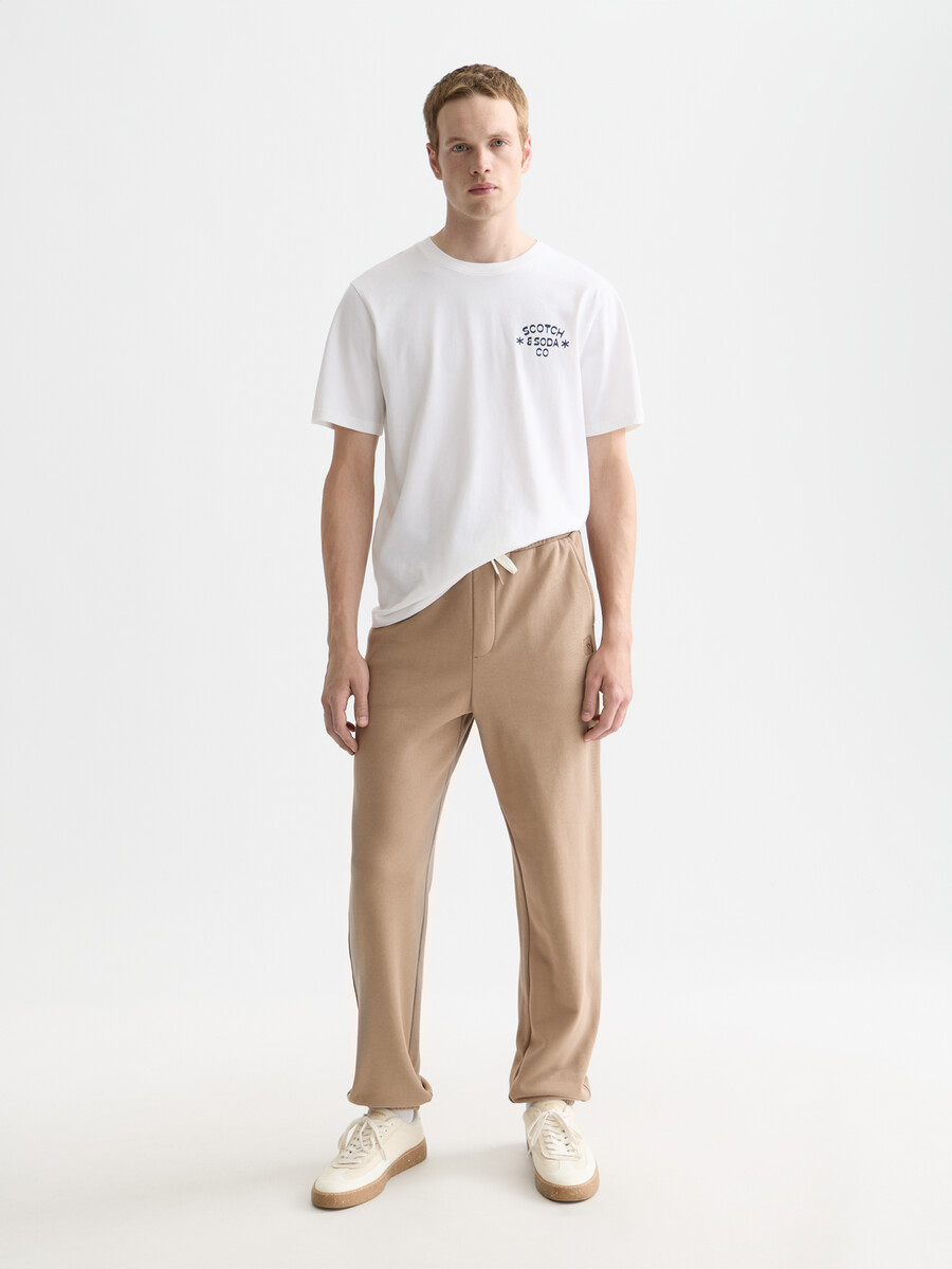 t-shirt regular fit con grafica sul petto