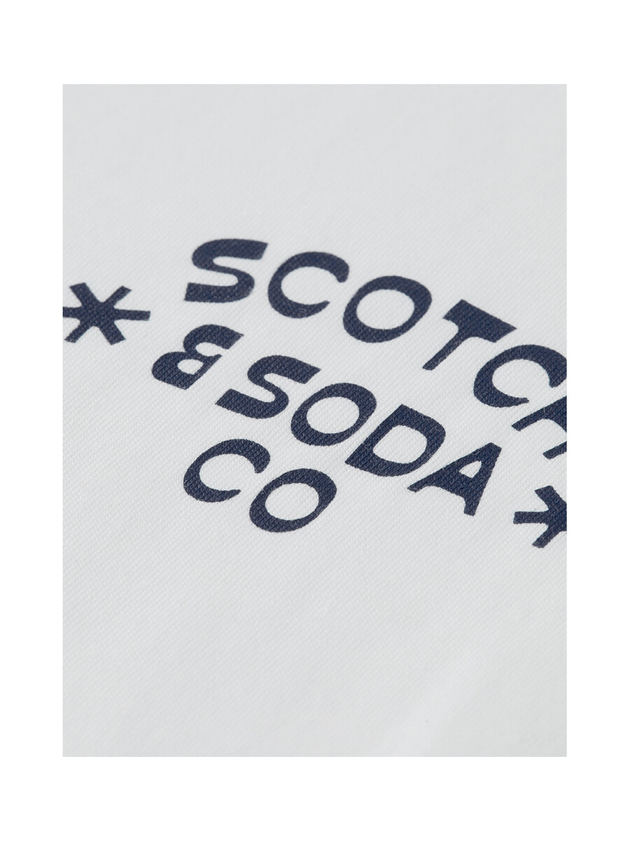 t-shirt regular fit con grafica sul petto