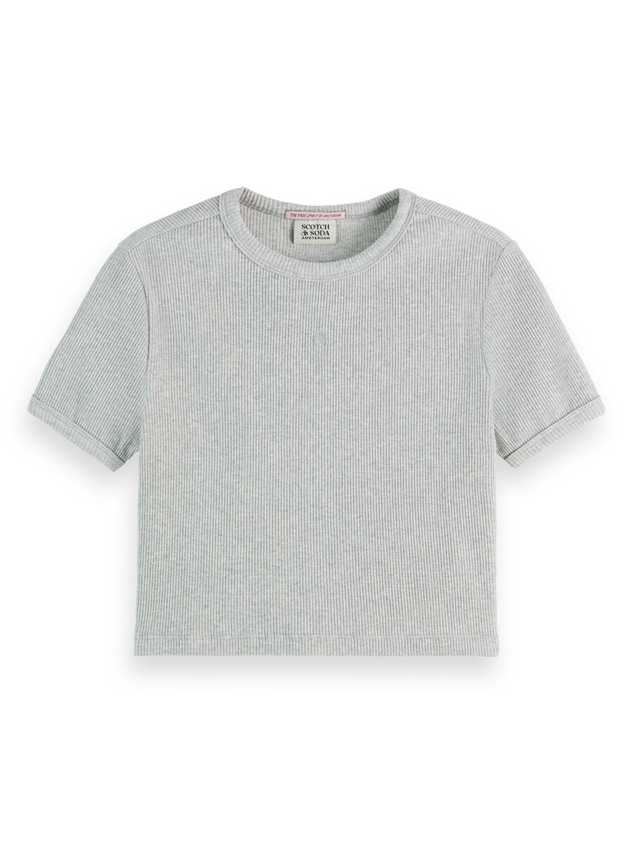 essentials — maglietta a coste per neonati