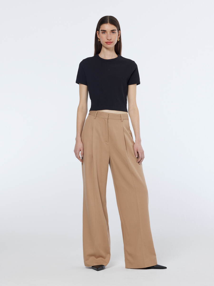 essentials — maglietta a coste per neonati