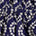 top in cotone arricciato geometrico